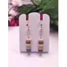 Mixed Gemstone Blue/Green Collection - Earrings